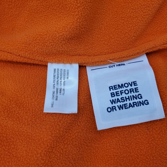 Old Navy Camouflage Puffer Vest with Vibrant Lining Boys M/8 Juniors - Picture 10 of 10